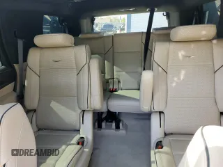 2021 Cadillac Escalade Premium Luxury with VIN 1GYS4CKL6MR249968, listed as a Copart auction lot 47406705 with 28,937 mi miles and Salvage title. Bid and sale history available at DreamBid. Image 10.