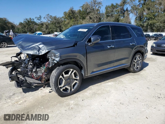 2024 Hyundai Palisade Limited z VIN KM8R5DGE8RU793681, wystawiony jako Copart lot #45898925 z przebiegiem 8 136 mil mil oraz Nie do naprawy • Non repairable. Historia ofert i sprzedaży dostępna na DreamBid. Obrazek 1.