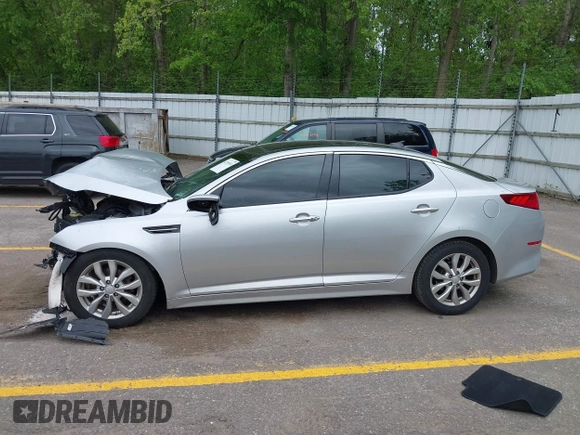 2015 Kia Optima EX с VIN 5XXGN4A74FG517263, выставлен на аукционе IAAI как лот 42299534 с пробегом 116 875 миль миль и . История ставок и продаж доступна на DreamBid. Изображение 14.