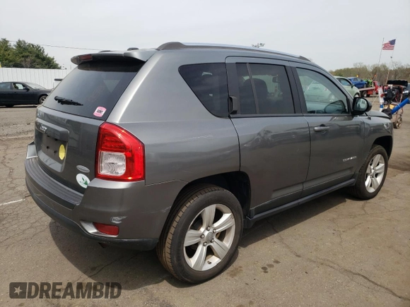 2012 Jeep Compass Latitude with VIN 1C4NJDEB0CD621109, listed as a Copart auction lot 54737735 with 73,323 mi miles and Salvage Title. Bid and sale history available at DreamBid. Image 3.