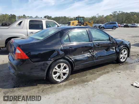 2012 Ford Fusion SE with VIN 3FAHP0HA0CR194163, listed as a Copart auction lot 50862745 with 231,707 mi miles and Salvage Title. Bid and sale history available at carsss.com. Image 3.
