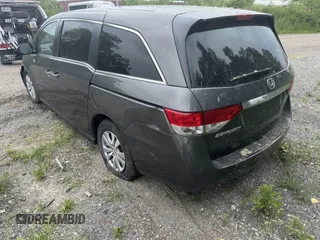 2014 Honda Odyssey EX z VIN 5FNRL5H43EB110147, wystawiony jako IAAI lot #42447601 z przebiegiem Nie podano mil oraz . Historia ofert i sprzedaży dostępna na DreamBid. Obrazek 3.