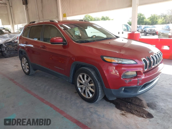 2016 Jeep Cherokee Limited z VIN 1C4PJLDB1GW373760, wystawiony jako IAAI lot #42473559 z przebiegiem 135 138 mil mil oraz . Historia ofert i sprzedaży dostępna na DreamBid. Obrazek 1.