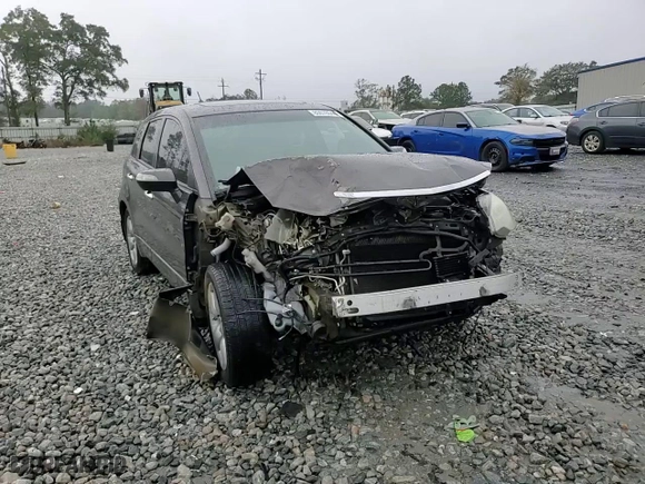 2009 Acura RDX with VIN 5J8TB18239A007987, listed as a Copart auction lot 80676044 with 136,182 mi miles and Salvage Title. Bid and sale history available at carsss.com. Image 12.