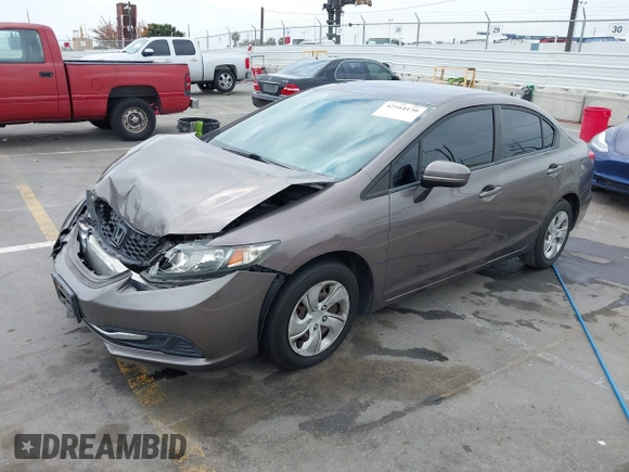 2014 Honda Civic LX z VIN 19XFB2F50EE228680, wystawiony jako IAAI lot #42164150 z przebiegiem 126 858 mil mil oraz . Historia ofert i sprzedaży dostępna na DreamBid. Obrazek 2.
