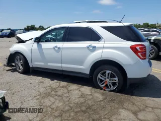 2016 Chevrolet Equinox LTZ z VIN 2GNFLGEK7G6155688, wystawiony jako Copart lot #59359834 z przebiegiem Nie podano mil oraz Szkoda całkowita • Salvage title. Historia ofert i sprzedaży dostępna na DreamBid. Obrazek 2.