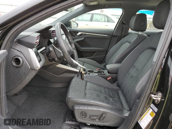 2024 Audi A3 Premium Plus with VIN WAUBUDGY0RA008488, listed as a Copart auction lot 47888515 with 5,431 mi miles and Salvage Title. Bid and sale history available at carsss.com. Image 7.