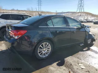 2012 Chevrolet Cruze ECO with VIN 1G1PJ5SC6C7265512, listed as a Copart auction lot 43472955 with 0 mi miles and Salvage Title. Bid and sale history available at carsss.com. Image 3.