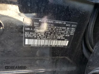 2021 Subaru Ascent Touring with VIN 4S4WMARD5M3476092, listed as a Copart auction lot 54201735 with 50,475 mi miles and Salvage title. Bid and sale history available at DreamBid. Image 12.