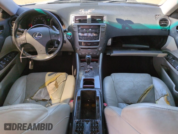 2006 Lexus IS 250 z VIN JTHBK262365014010, wystawiony jako Copart lot #51714745 z przebiegiem 213 182 mil mil oraz Szkody całkowita. Historia ofert i sprzedaży dostępna na DreamBid. Obrazek 8.
