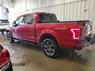 2015 Ford F-150 XLT with VIN 1FTEW1EG8FKE35426, listed as a Copart auction lot 55519055 with 221,060 mi miles and Non Repairable. Bid and sale history available at carsss.com. Image 2.