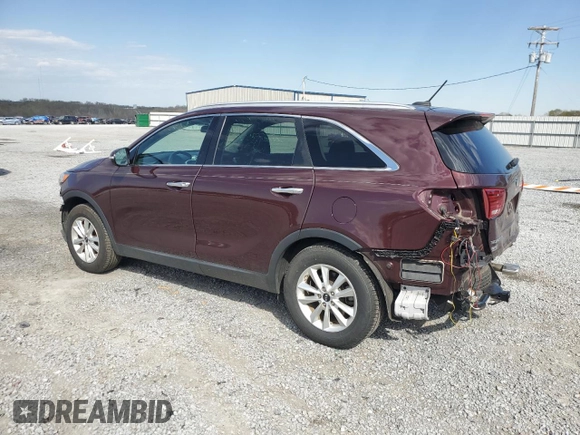 2020 Kia Sorento LX with VIN 5XYPG4A32LG661876, listed as a Copart auction lot 49798915 with 60,720 mi miles and Salvage Title. Bid and sale history available at DreamBid. Image 2.