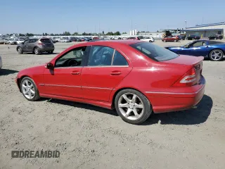 2007 Mercedes-Benz C 230 Sport with VIN WDBRF52H57F888532, listed as a Copart auction lot 63796925 with 213,457 mi miles and Salvage title. Bid and sale history available at DreamBid. Image 2.
