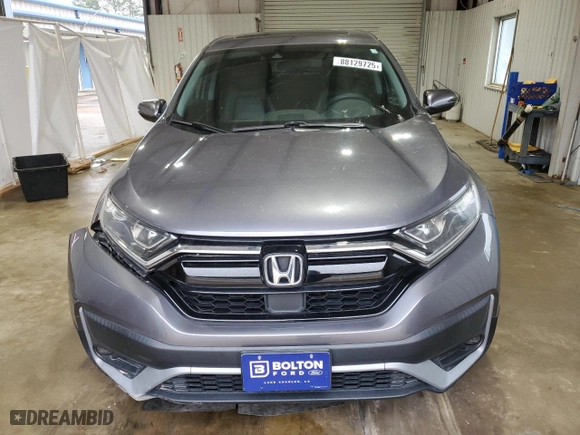 2020 Honda CR-V EX with VIN 5J6RW1H54LL000527, listed as a Copart auction lot 88129725 with 32,154 mi miles and Salvage Title. Bid and sale history available at carsss.com. Image 5.