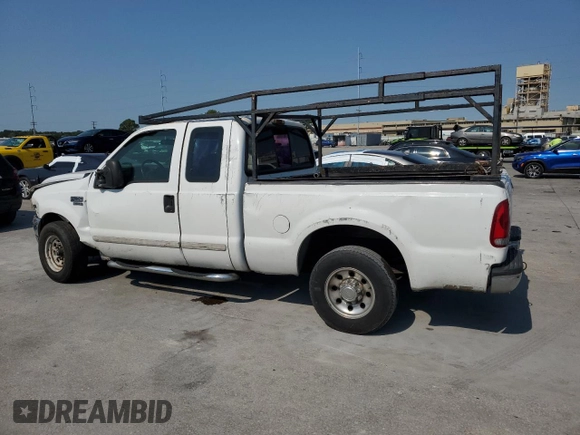 2001 Ford Super Duty F-250 XL with VIN 1FTNX20L01EC17379, listed as a Copart auction lot 74730024 with 309,556 mi miles and Salvage Title. Bid and sale history available at carsss.com. Image 2.