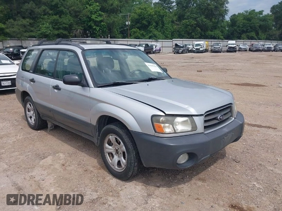 2003 Subaru Forester X with VIN JF1SG63633H743948, listed as a IAAI auction lot 39435958 with 132,774 mi miles. Bid and sale history available at carsss.com. Image 1.