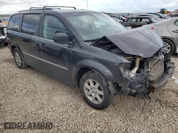 2012 Chrysler Town & Country Touring with VIN 2C4RC1BG3CR157692, listed as a Copart auction lot 51068304 with 133,229 mi miles and Salvage Title. Bid and sale history available at DreamBid. Image 4.