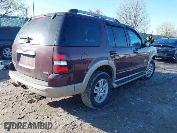 2006 Ford Explorer Eddie Bauer with VIN 1FMEU74E36ZA27363, listed as a IAAI auction lot 41975737 with 162,189 mi miles. Bid and sale history available at carsss.com. Image 4.