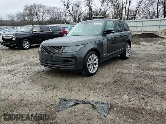 2019 Land Rover Range Rover HSE with VIN SALGS2SV8KA539212, listed as a Copart auction lot 52172195 with 75,349 mi miles and Clean Title. Bid and sale history available at DreamBid. Image 13.