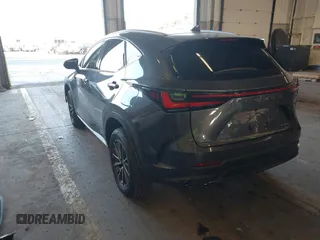 2024 Lexus NX with VIN JTJAGCEZXR5008810, listed as a IAAI auction lot 41152105 with 5,944 mi miles. Bid and sale history available at carsss.com. Image 3.