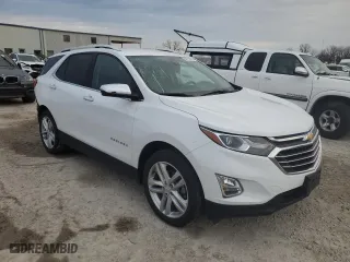 2020 Chevrolet Equinox Premier with VIN 2GNAXYEX3L6131639, listed as a Copart auction lot 86572814 with 44,306 mi miles and Salvage Title. Bid and sale history available at carsss.com. Image 4.