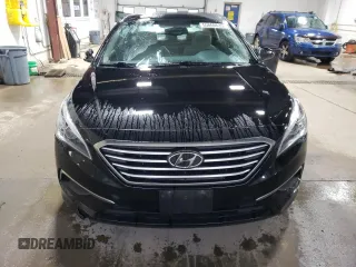 2017 Hyundai Sonata 2.4L with VIN 5NPE24AF8HH460063, listed as a Copart auction lot 55660635 with 154,107 mi miles and Salvage Title. Bid and sale history available at DreamBid. Image 5.