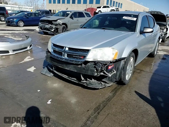 2012 Dodge Avenger SE with VIN 1C3CDZAB6CN260078, listed as a Copart auction lot 47683305 with 161,813 mi miles and Clean Title. Bid and sale history available at carsss.com. Image 14.
