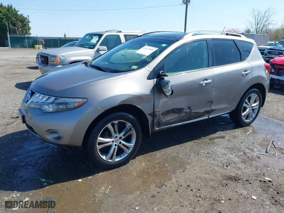 2010 Nissan Murano LE with VIN JN8AZ1MW8AW128584, listed as a IAAI auction lot 41913899 with 96,039 mi miles. Bid and sale history available at carsss.com. Image 17.