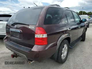 2001 Acura MDX with VIN 2HNYD182X1H510169, listed as a Copart auction lot 74037614 with 0 mi miles and Non Repairable. Bid and sale history available at carsss.com. Image 3.