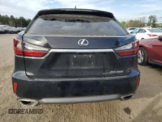 2016 Lexus RX 350 F Sport with VIN 2T2BZMCA2GC036178, listed as a Copart auction lot 53830515 with 59,524 mi miles and Salvage Title. Bid and sale history available at carsss.com. Image 6.