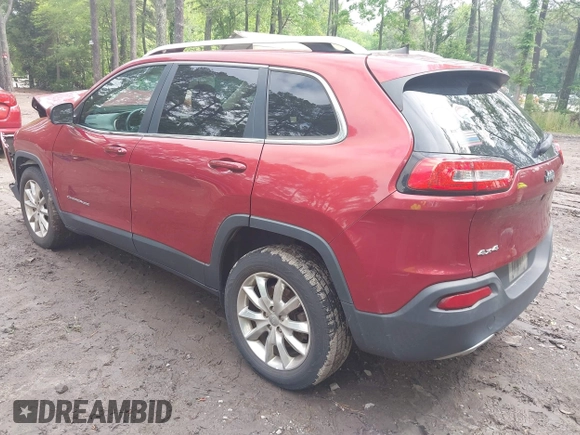 2016 Jeep Cherokee Limited z VIN 1C4PJMDB7GW261423, wystawiony jako IAAI lot #42263018 z przebiegiem 97 605 mil mil oraz . Historia ofert i sprzedaży dostępna na DreamBid. Obrazek 3.