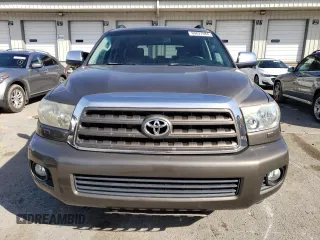 2008 Toyota Sequoia Platinum with VIN 5TDZY67A78S013175, listed as a Copart auction lot 60827084 with 25 mi miles and Salvage Title. Bid and sale history available at carsss.com. Image 5.