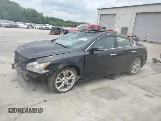 2013 Nissan Maxima SV with VIN 1N4AA5AP6DC840367, listed as a Copart auction lot 59581885 with 170,459 mi miles and Salvage title. Bid and sale history available at DreamBid. Image 1.