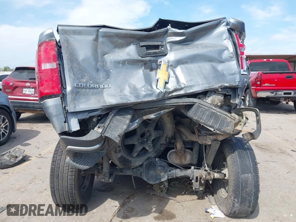 2018 Chevrolet Colorado 2WD Work Truck with VIN 1GCGSBEAXJ1294282, listed as a IAAI auction lot 42041416 with 57,191 mi miles and . Bid and sale history available at DreamBid. Image 16.