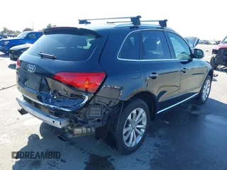 2015 Audi Q5 Premium Plus with VIN WA1LFAFP7FA119828, listed as a IAAI auction lot 41023540 with 69,087 mi miles. Bid and sale history available at carsss.com. Image 4.