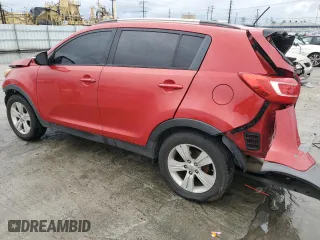 2012 Kia Sportage LX with VIN KNDPB3A22C7306283, listed as a Copart auction lot 43462124 with 166,886 mi miles and Salvage Title. Bid and sale history available at carsss.com. Image 2.