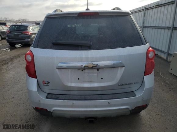 2015 Chevrolet Equinox LTZ with VIN 1GNFLHEK5FZ120981, listed as a Copart auction lot 44352095 with 166,275 mi miles and Salvage Title. Bid and sale history available at carsss.com. Image 6.