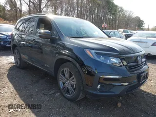 2022 Honda Pilot Sport with VIN 5FNYF6H37NB086970, listed as a IAAI auction lot 41904244 with 18,533 mi miles. Bid and sale history available at carsss.com. Image 1.