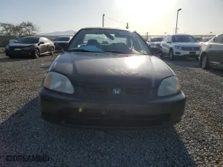 1996 Honda Civic EX with VIN 1HGEJ8240TL045820, listed as a Copart auction lot 52050915 with 239,335 mi miles and Salvage Title. Bid and sale history available at carsss.com. Image 5.