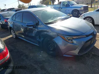 2024 Toyota Corolla LE with VIN 5YFB4MDE7RP224346, listed as a IAAI auction lot 41670380 with 9,879 mi miles. Bid and sale history available at carsss.com. Image 1.