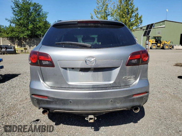 2013 Mazda CX-9 Touring with VIN JM3TB3CV5D0402304, listed as a Copart auction lot 58009705 with 110,247 mi miles and Salvage title. Bid and sale history available at DreamBid. Image 6.