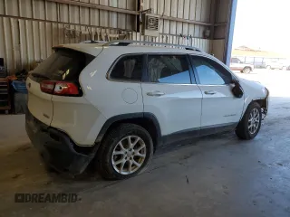 2018 Jeep Cherokee Latitude Plus with VIN 1C4PJLLX3JD511749, listed as a Copart auction lot 85061734 with 86,669 mi miles and Salvage Title. Bid and sale history available at carsss.com. Image 3.