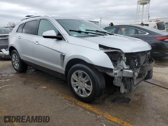 2013 Cadillac SRX Luxury Collection with VIN 3GYFNCE3XDS649829, listed as a Copart auction lot 41290264 with 65,222 mi miles and Salvage Title. Bid and sale history available at carsss.com. Image 4.