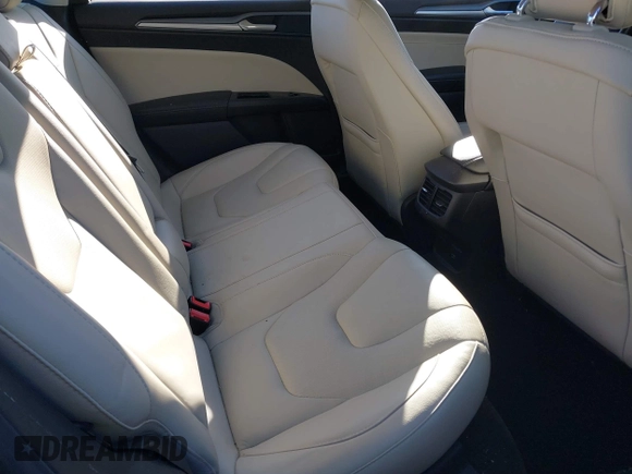 2015 Ford Fusion Titanium with VIN 3FA6P0D9XFR155040, listed as a IAAI auction lot 41423022 with 148,365 mi miles. Bid and sale history available at carsss.com. Image 8.