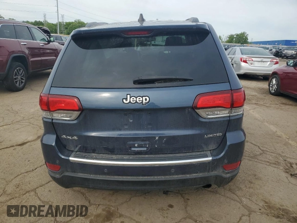 2020 Jeep Grand Cherokee Limited with VIN 1C4RJFBG1LC398999, listed as a Copart auction lot 58436765 with 45,631 mi miles and Non repairable. Bid and sale history available at DreamBid. Image 6.