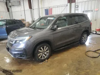 2019 Honda Pilot EX-L with VIN 5FNYF6H57KB075741, listed as a Copart auction lot 51953525 with 102,941 mi miles and Non Repairable. Bid and sale history available at carsss.com. Image 1.