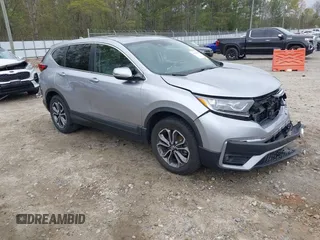 2021 Honda CR-V EX with VIN 2HKRW2H56MH656407, listed as a IAAI auction lot 41923189 with 69,540 mi miles. Bid and sale history available at carsss.com. Image 1.