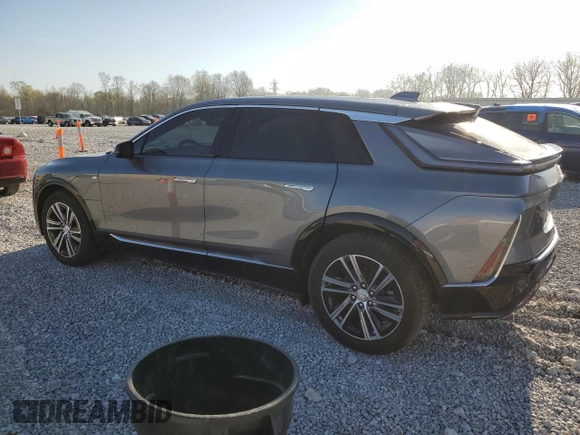 2023 Cadillac LYRIQ RWD Luxury z VIN 1GYKPMRK8PZ001087, wystawiony jako Copart lot #54224495 z przebiegiem 36 395 mil mil oraz Szkoda całkowita • Salvage title. Historia ofert i sprzedaży dostępna na DreamBid. Obrazek 2.
