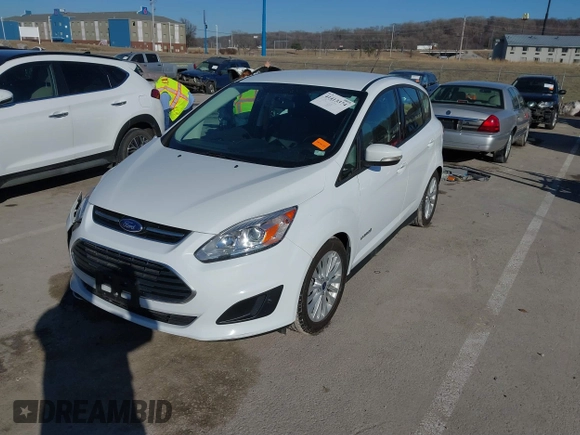 2017 Ford C-Max SE with VIN 1FADP5AU0HL117265, listed as a IAAI auction lot 41413374 with 64,660 mi miles. Bid and sale history available at carsss.com. Image 2.