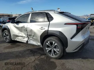2024 Toyota bZ4X XLE with VIN JTMABACA4RA088146, listed as a Copart auction lot 43629625 with 849 mi miles and Salvage Title. Bid and sale history available at DreamBid. Image 2.